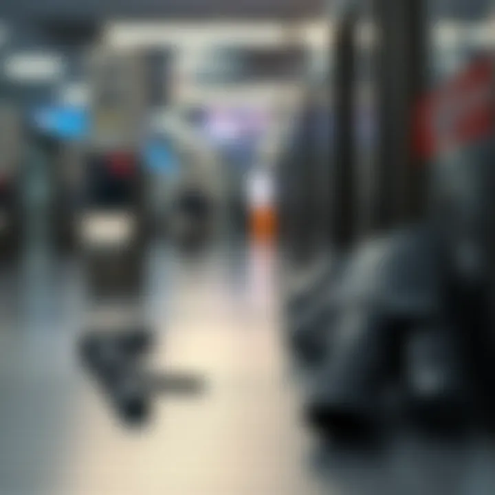 A close-up of non-metal items like plastic tools and gadgets, placed next to a metal detector, illustrating the debate around concealable items in Japan.