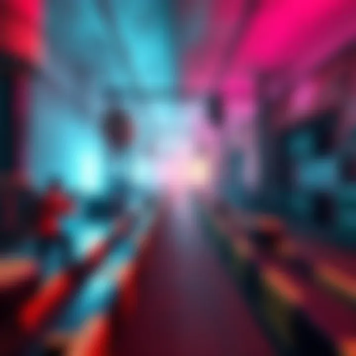 Nostalgic Deathrun Game Scene A scene from a deathrun game inspired by Garry's Mod featuring obstacle courses and vibrant colors.