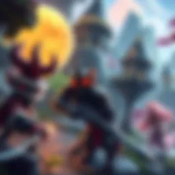 A colorful gaming scene featuring Felbloods characters, evoking feelings of nostalgia among players, with vibrant graphics and familiar landscapes.