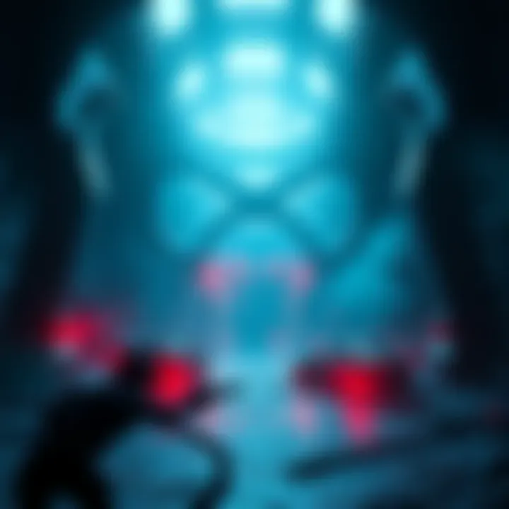 Nostromo game exit gates layout issue Players frustrated with the layout of Nostromo game exit gates that are far apart and obstructed