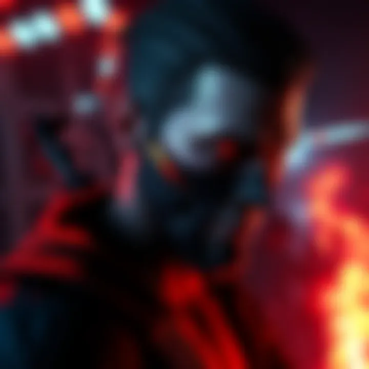 Character resembling Wesker with alterations, showing a mix of admiration and dramatic features, reflecting a fan's transformation through surgery