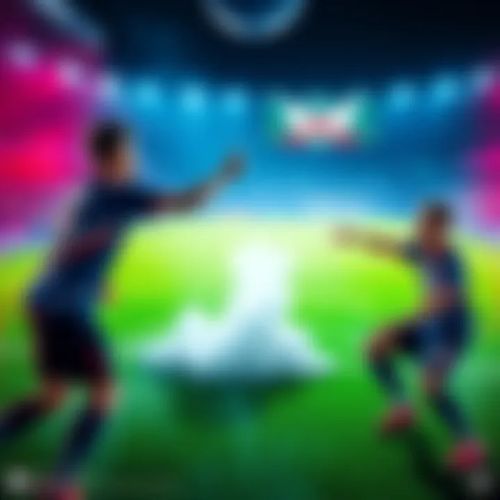 NRG players celebrating a goal against Team Falcons in the RLCS 2026 World Championship