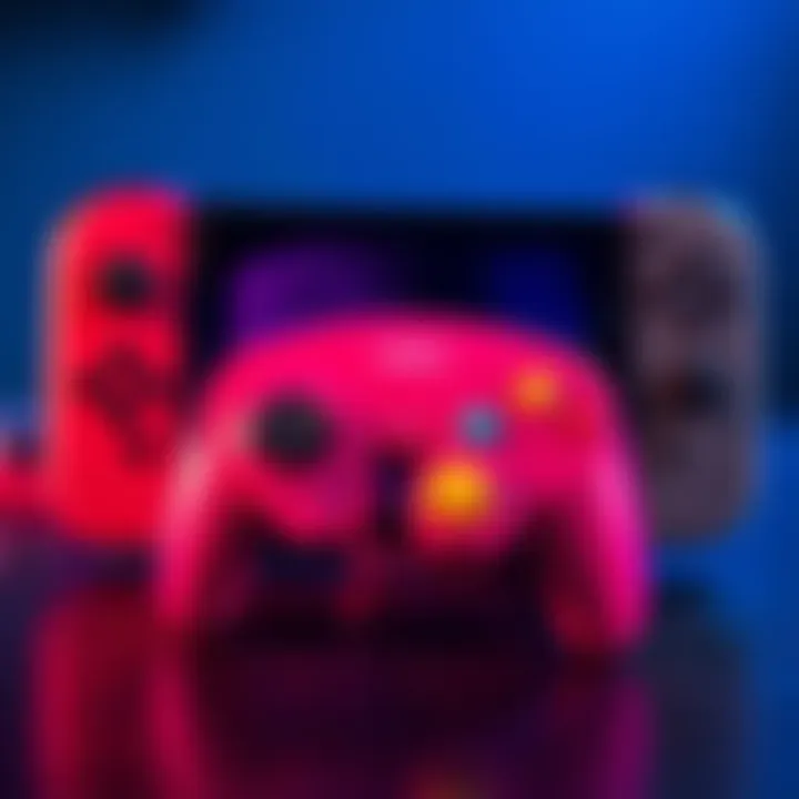 NSO GameCube Controller shown next to a Nintendo Switch, highlighting the compatibility issue between the two devices.