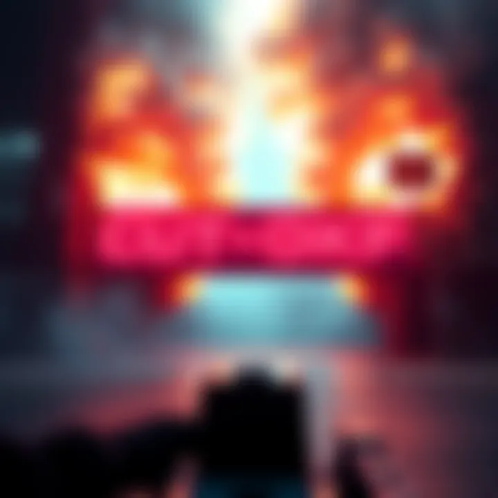 A screenshot showing the abrupt end of the Nuke intro, highlighting the technical disruption and community reactions.