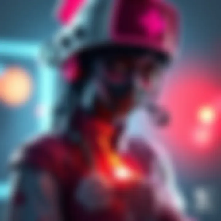 Nurse character showcasing a new skin that blends healing and dark themes, with a look that some fans believe aligns more with Dredge's soul-collecting essence.