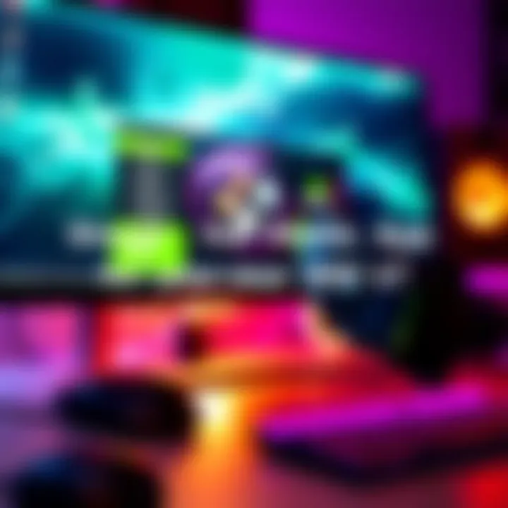 A computer screen showing the Nvidia app interface with the 3050 Ti graphics card in focus.