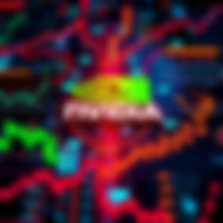 NVIDIA logo surrounded by tech graphics and charts representing industry trends