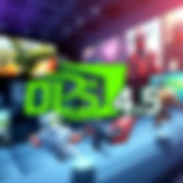 Nvidia logo with DLSS 4.5 text and gaming graphics in background