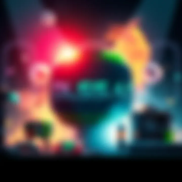 Graphic showing Nvidia's DLSS 4.5 launch with gaming elements and hardware