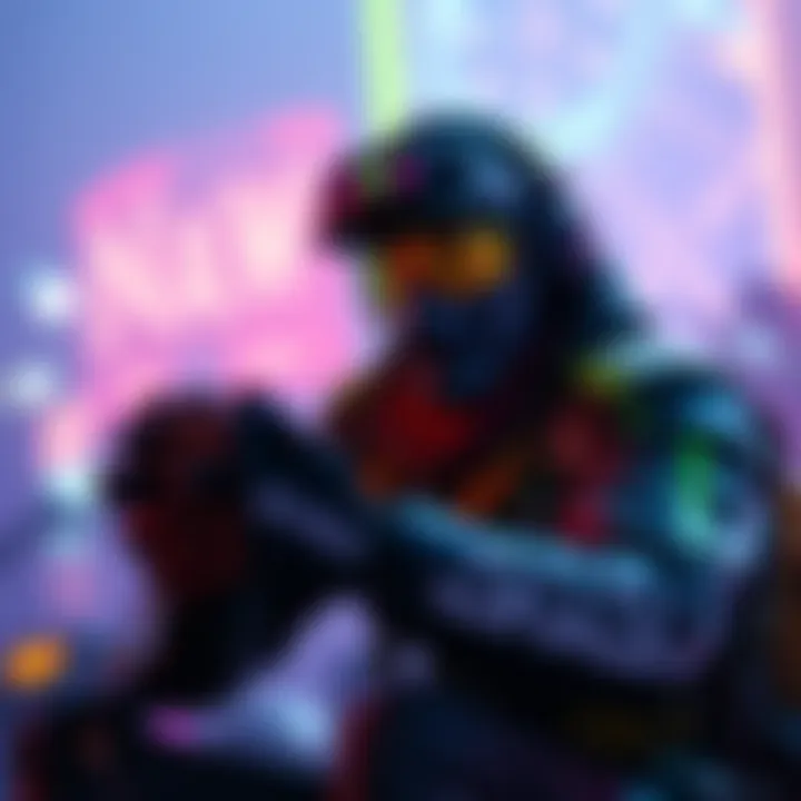 NVIDIA DLSS in GOW Games A gamer playing a new GOW title with enhanced graphics using NVIDIA's DLSS technology