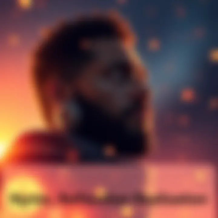 Nymn deep in thought, with a serene expression, surrounded by a warm light that symbolizes his realization, looking towards a bright future.
