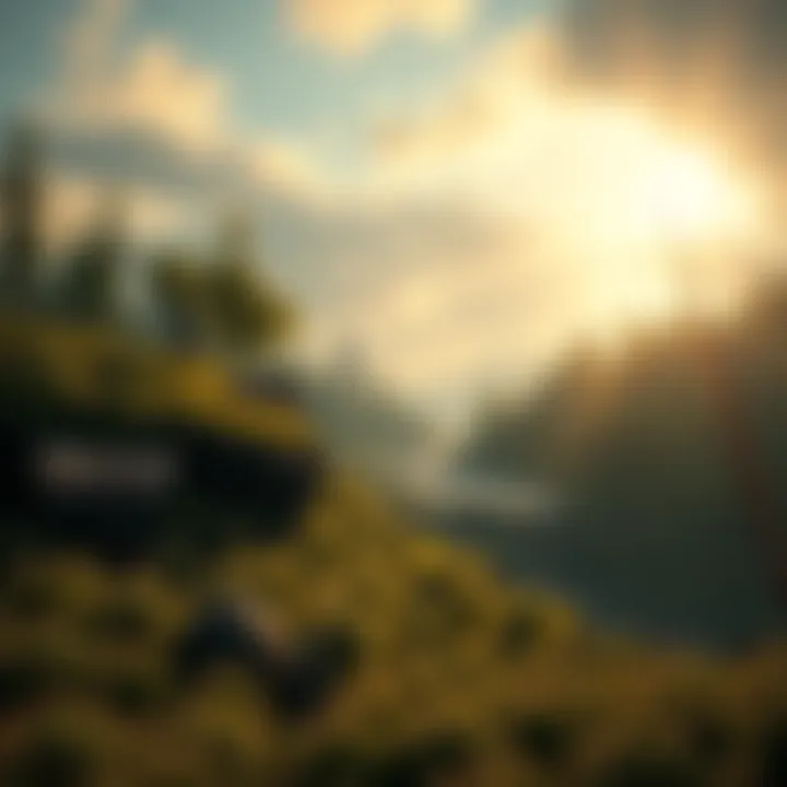 A stunning landscape from Oblivion Remastered showing vibrant greenery and detailed graphics