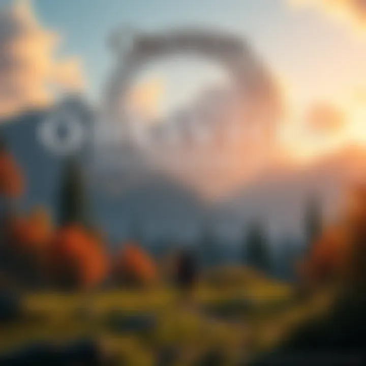 A player character exploring a vibrant landscape in Oblivion Remastered, with mountains and trees in the background.