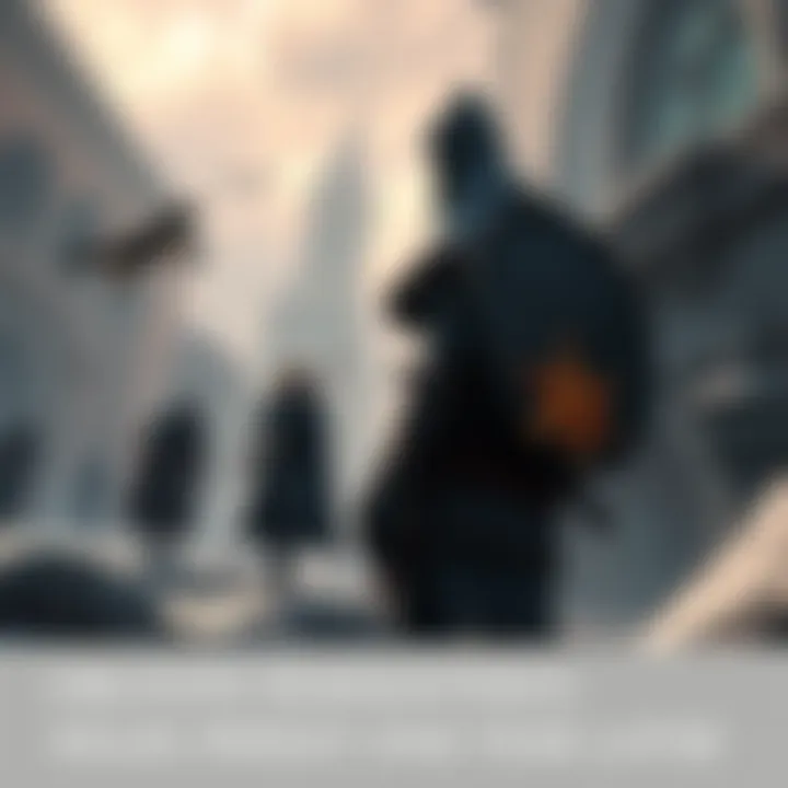 A screenshot showing characters from Oblivion Remastered amidst glitches and bugs in the game environment.
