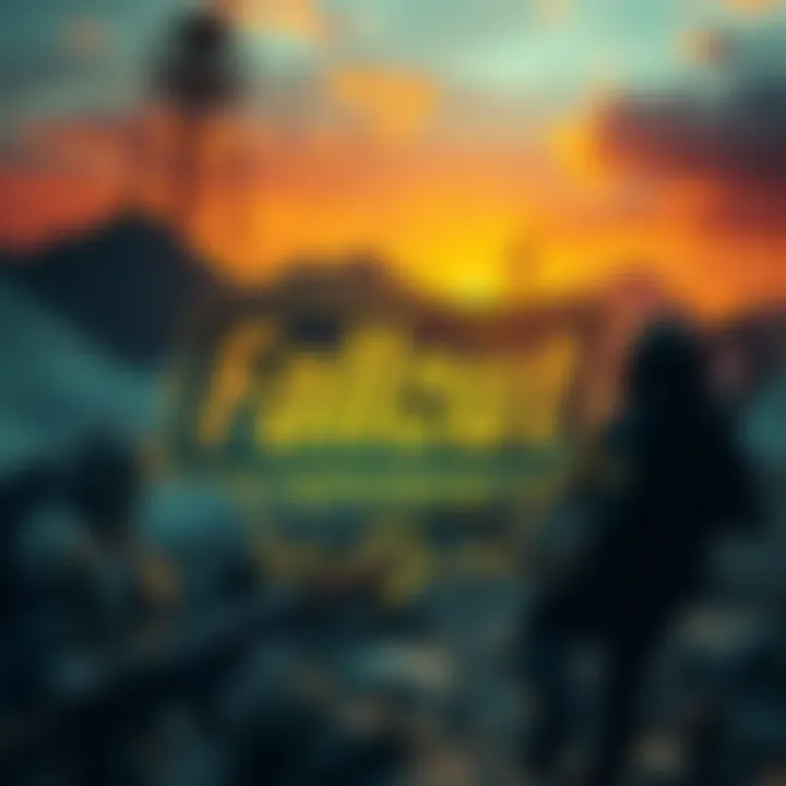 Obsidian Studio logo with a Fallout game theme background