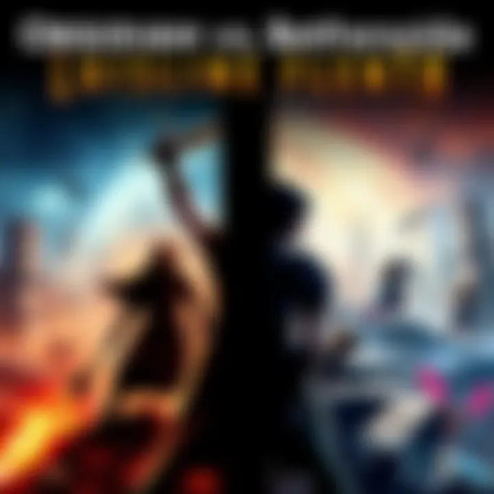 A visual comparison between Obsidian and Bethesda, showcasing iconic RPG elements from both game developers.