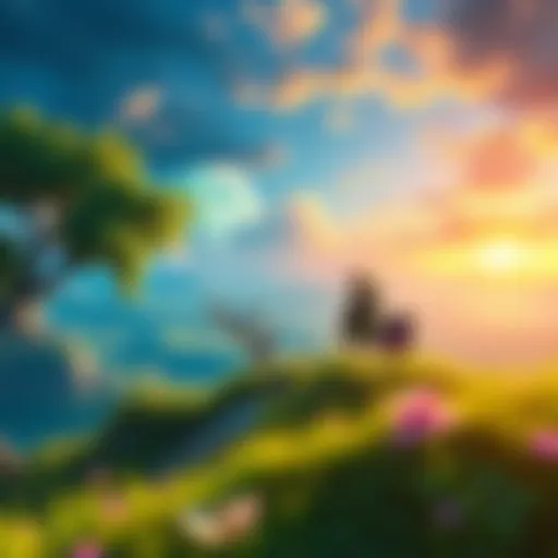 Link from Ocarina of Time exploring a vibrant landscape with updated graphics on Nintendo Switch 2