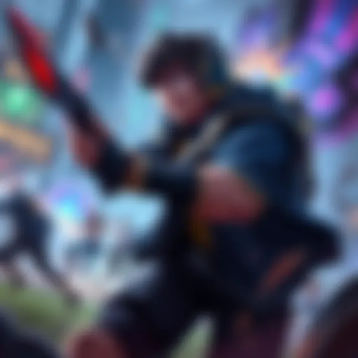 An offlaner making a strategic play during a match, showcasing teamwork over individual stats.