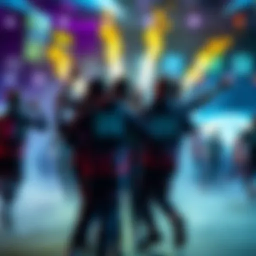 OG players celebrate after defeating Mouz in a close match at PGL Showdown.