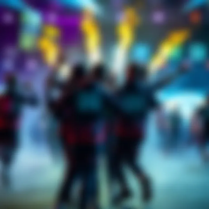 OG players celebrate after defeating Mouz in a close match at PGL Showdown.