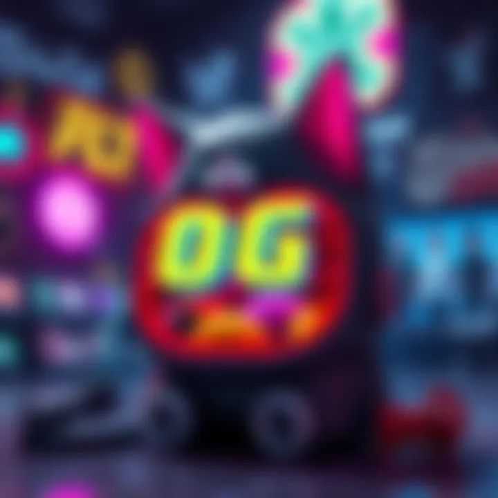 A colorful graphic depicting the OG combo without any cat features, showcasing its unique elements appealing to fans and newcomers.