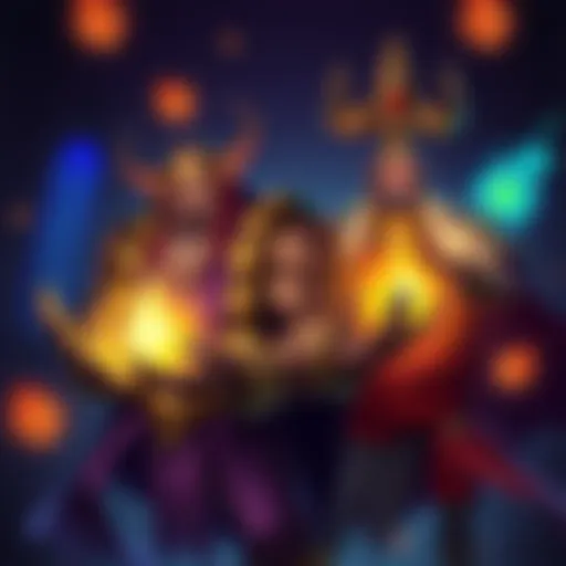 Ogre Magi and Invoker in a game setting, showcasing the Hand of Midas item, highlighting their strategic roles in gameplay.