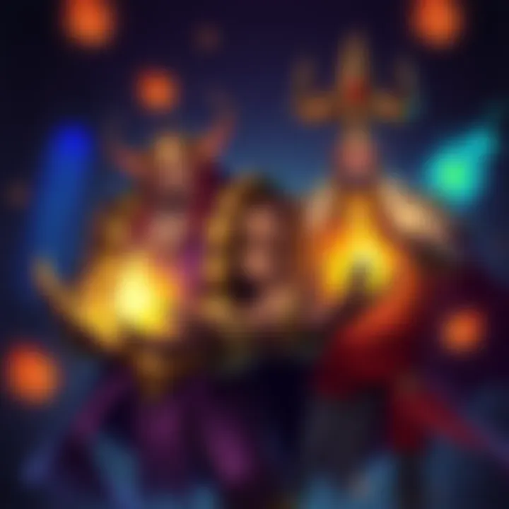 Ogre Magi and Invoker with Hand of Midas Ogre Magi and Invoker in a game setting, showcasing the Hand of Midas item, highlighting their strategic roles in gameplay.