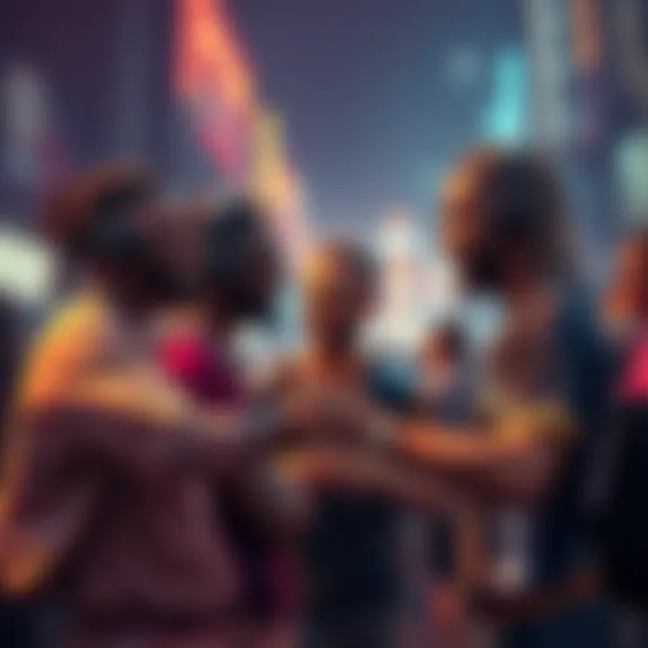 OGs creating excitement in 2025 A group of dynamic individuals known as OGs engaging with people and showcasing their vibrant activities in 2025.