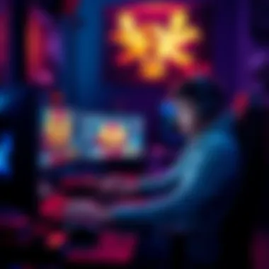 Streamer Ohnepixel reviewing CS2 VAC ban clips on livestream, surrounded by gaming setup