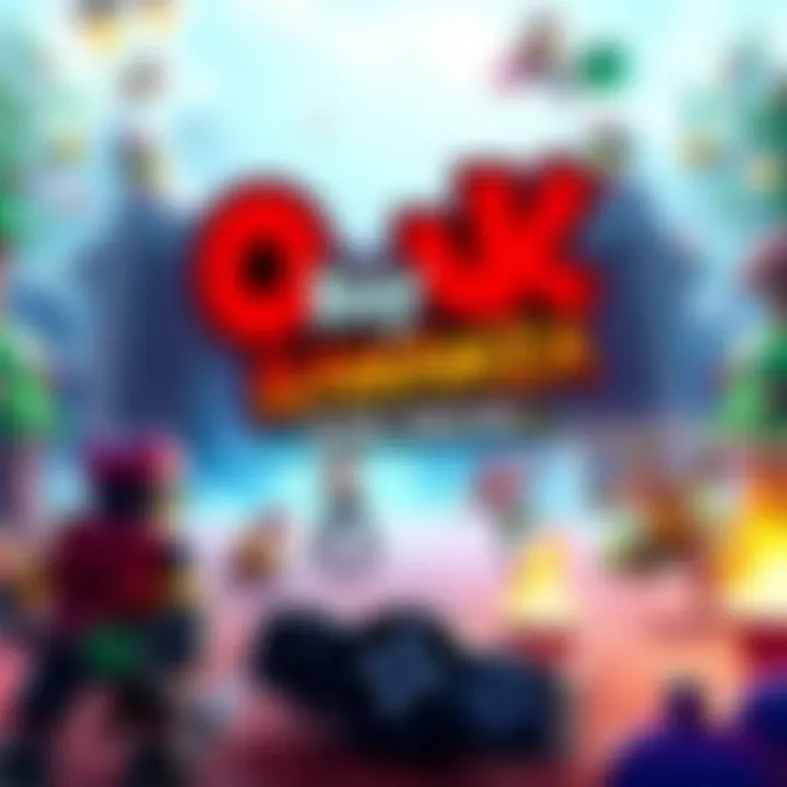 A colorful scene showcasing gameplay footage from Okay DK Bananza with dynamic characters and vibrant environments