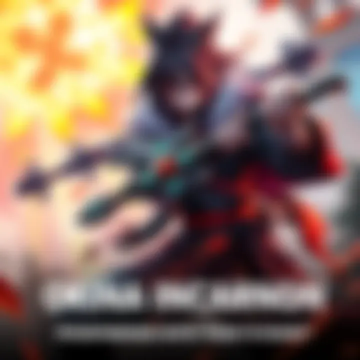 A character wielding Okina Incarnon, showcasing its impressive abilities in a vibrant gaming setting.