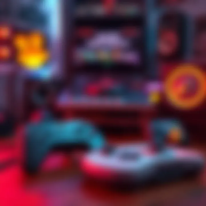 Old School Gaming Revisited A nostalgic gaming setup featuring a classic console and controller, with fans discussing their love for old gameplay mechanics.