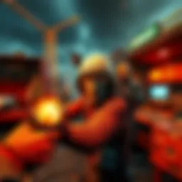 A vintage photo showing a scene from a forgotten shooter game from 2004-2009, featuring vivid graphics and action-packed gameplay.
