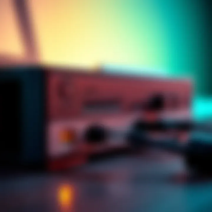 An older Xbox console connected to the internet using an ethernet cable, showing the connection setup.