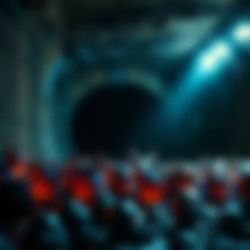 Omen Sons dropped in sewer Someone accidentally dropped Omen Sons collectibles into a sewer, with a gloomy atmosphere and curious onlookers nearby.