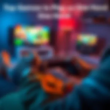 Person playing a video game with one hand Individual sitting on a couch enjoying a video game while using only one hand on a controller