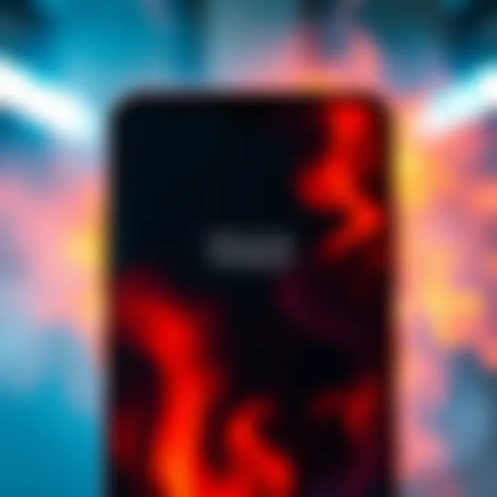 A OnePlus 10 Pro smartphone showing a warning about overheating during gameplay.