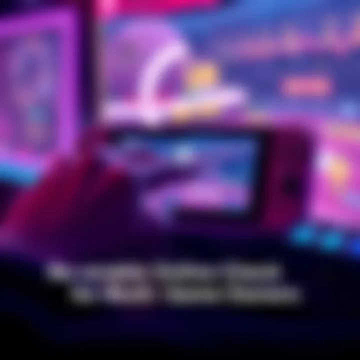 A person accessing the online license check feature on a Multi-Switch console system, showing smooth gameplay without needing to switch Virtual Game Cards.