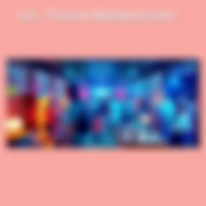 A vibrant community gathering showcasing activities and participants engaging with each other during the Open Preview Weekend