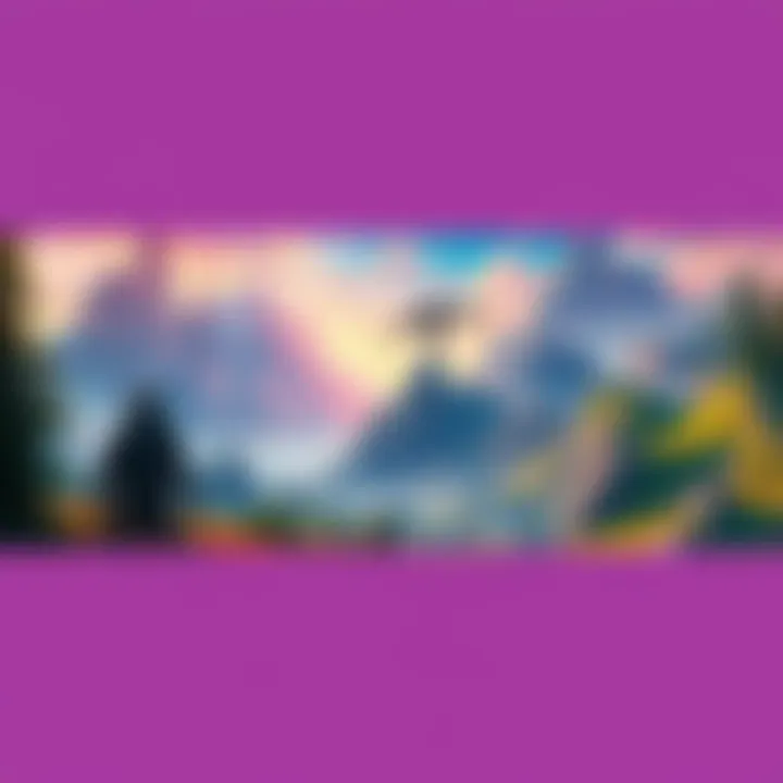 A colorful display of open world video games, showcasing vast landscapes and characters, with focus on exploration and adventure without a first-person view.