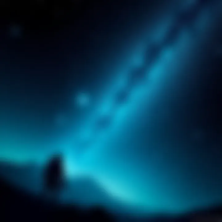Operator in action with stars The Operator character stands against a night sky filled with stars, showcasing a sense of focus and determination, hinting at their important role in the storyline.