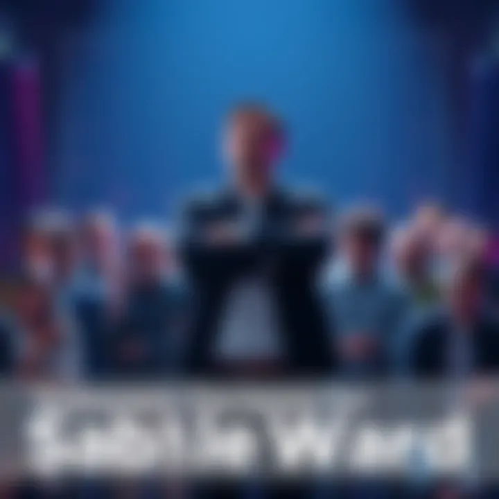 Person Declares Opposition to Sable Ward Individual standing with arms crossed, expressing refusal to support Sable Ward, amidst a crowd discussing opinions.