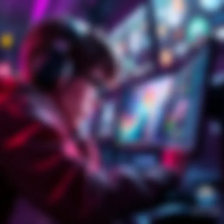 A gamer struggling to set up OptiFine on Prism Launcher without Forge, showing frustration at the computer screen.