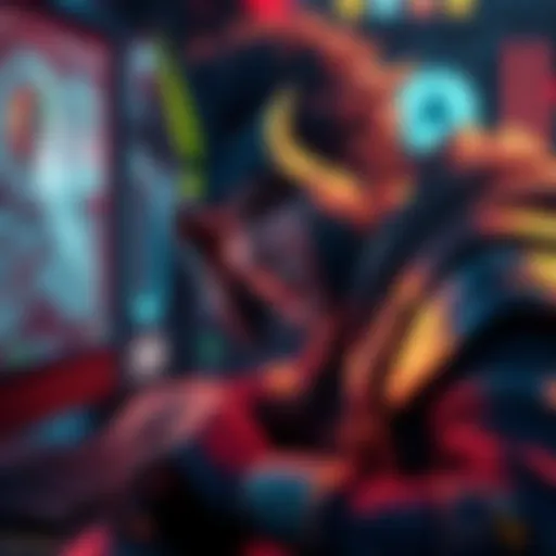 Optimizing Divinity Game A graphic showing a character from Divinity focusing on a computer screen with RAM components