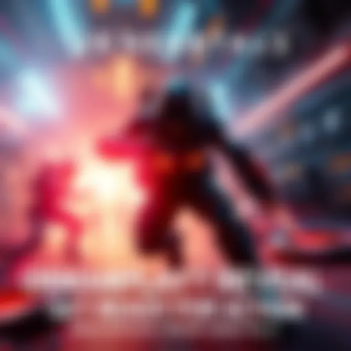 Gameplay from Orbitals A scene showcasing action-packed gameplay from the video game Orbitals, featuring a character in a futuristic environment with vibrant graphics and intense action sequences.