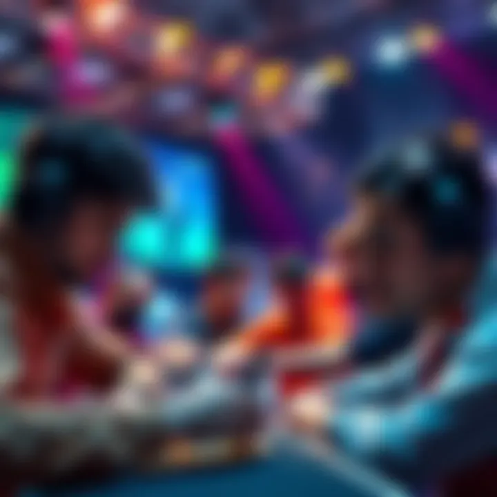 Order of Play in Competition Participants preparing for a competitive event while reviewing the order of play strategies.