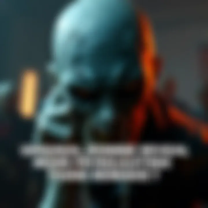 A creepy zombie character from the original PlayStation game with expressionless eyes and unsettling features