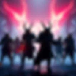 Team coordinating during the King's Fall raid with Oryx callouts specified as L1 and R1 positions