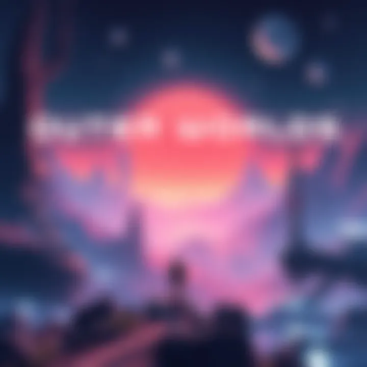 Outer Worlds Game Cover Cover art of Outer Worlds featuring a sci-fi landscape with a space traveler and futuristic buildings