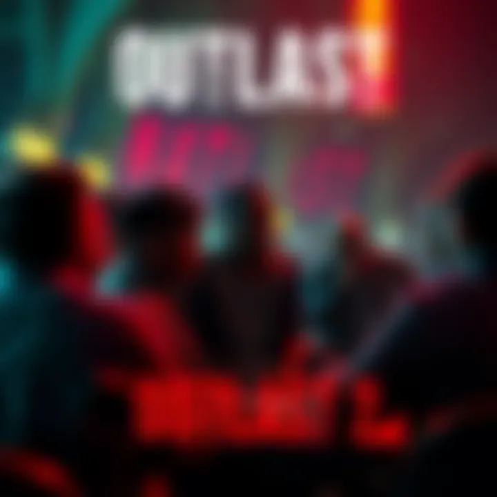 Gamers discussing the impact of Outlast 2 on forums, questioning its reception compared to the original games.